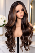 Televa Mocha Melt Wave Wig  Full Frontal